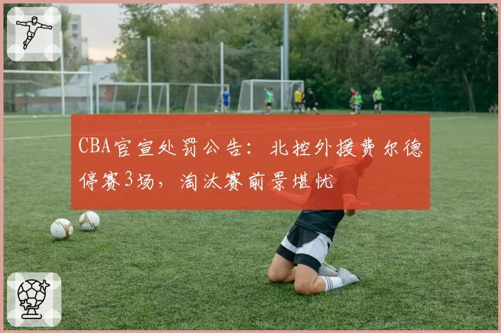 CBA官宣处罚公告:北控外援费尔德停赛3场,淘汰赛前景堪忧